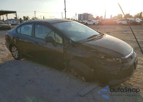 2012 Honda Civic Lx from USA, damaged, VIN 19XFB2F58CE360227